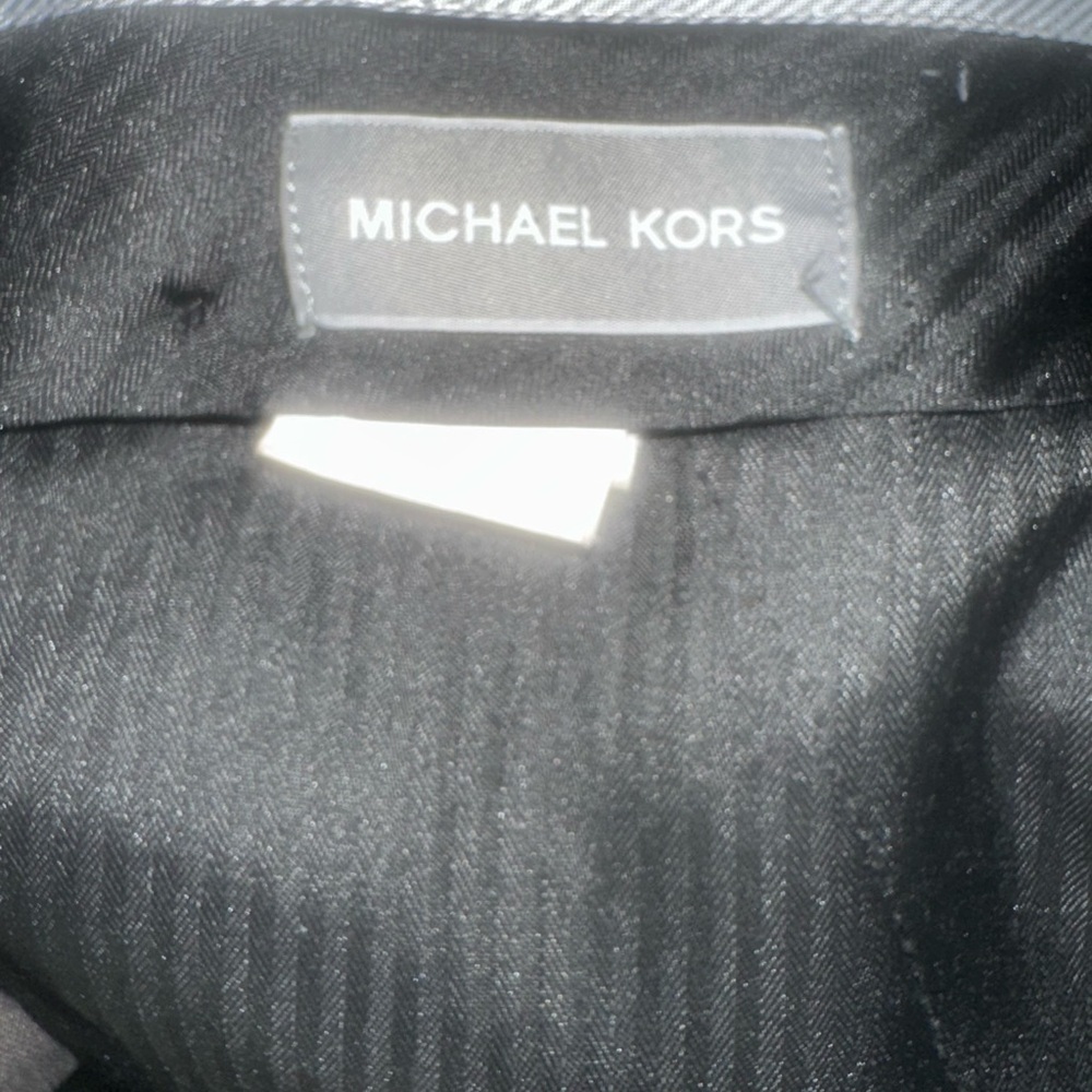 Men’s used Michael Khors dress slacks brown size 36 * 32 Pre own items are as is - Picture 2 of 6